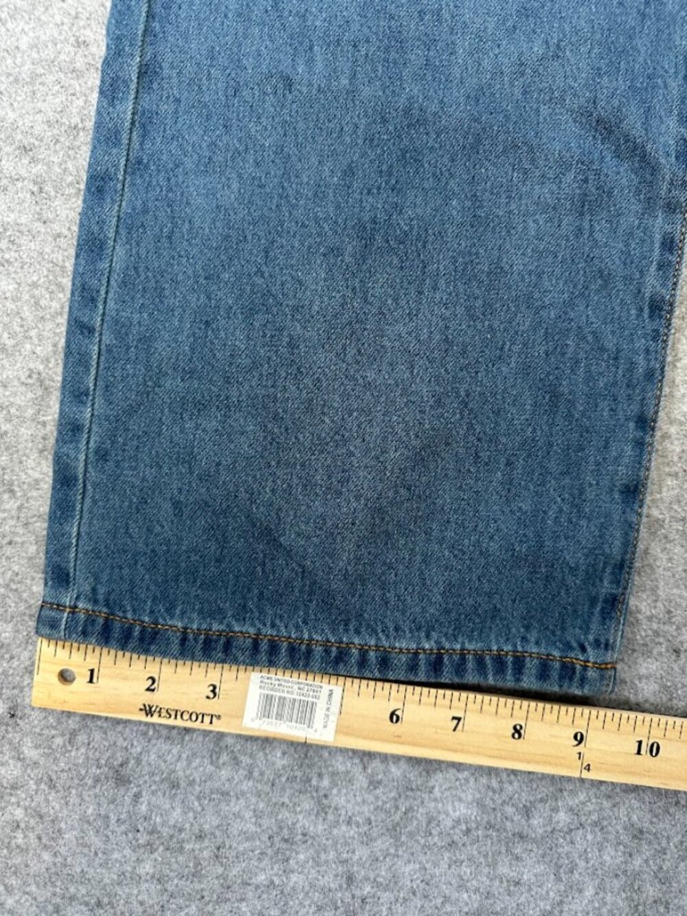 Levi’s Girls Size 16 Wide Leg Jeans NWT Distressed Comfort Stretch Adjustable - Picture 10 of 11